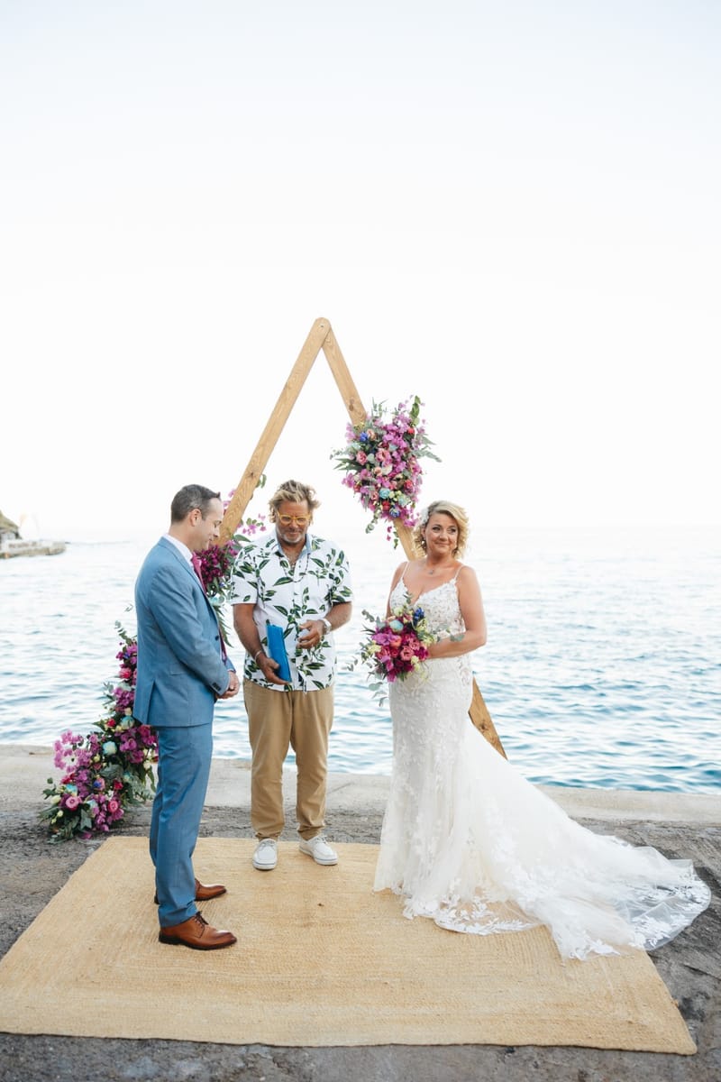 Gill & Nick Wedding in Agia Pelagia Crete