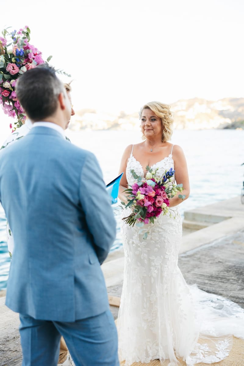 Gill & Nick Wedding in Agia Pelagia Crete