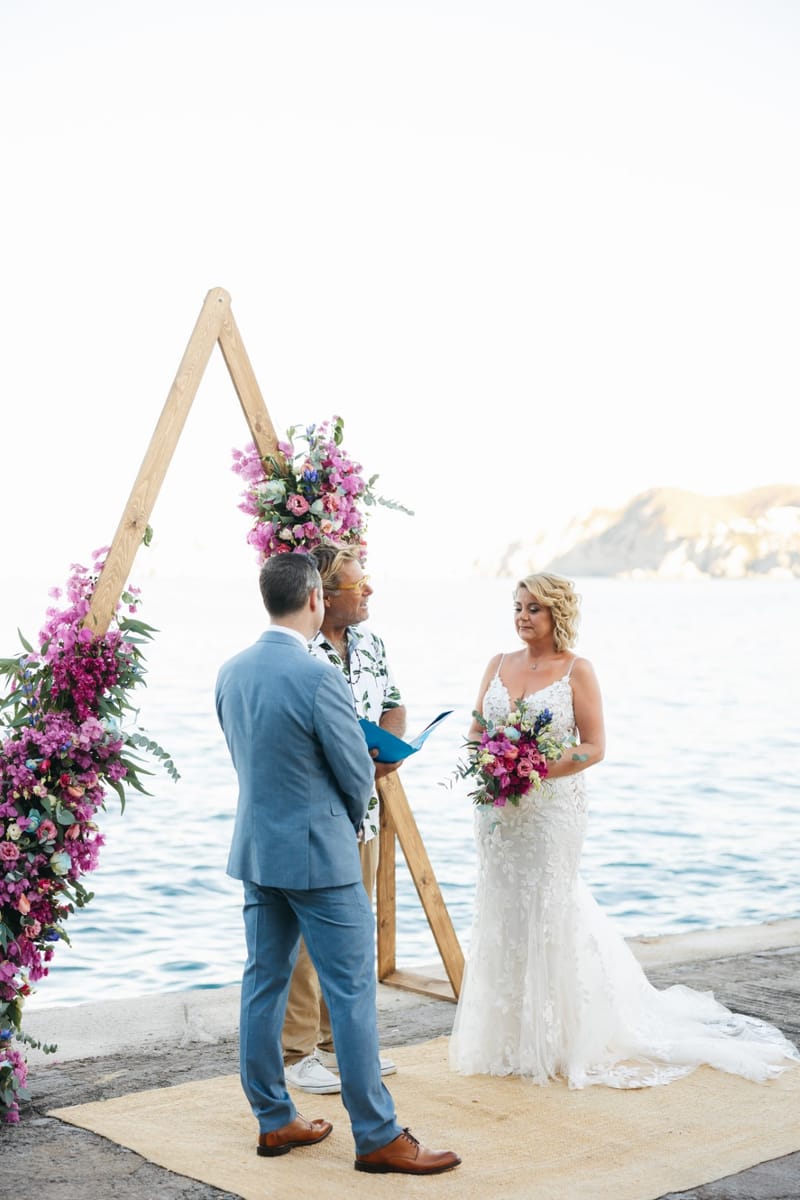 Gill & Nick Wedding in Agia Pelagia Crete