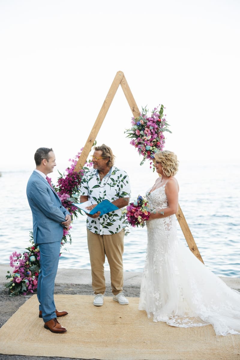Gill & Nick Wedding in Agia Pelagia Crete