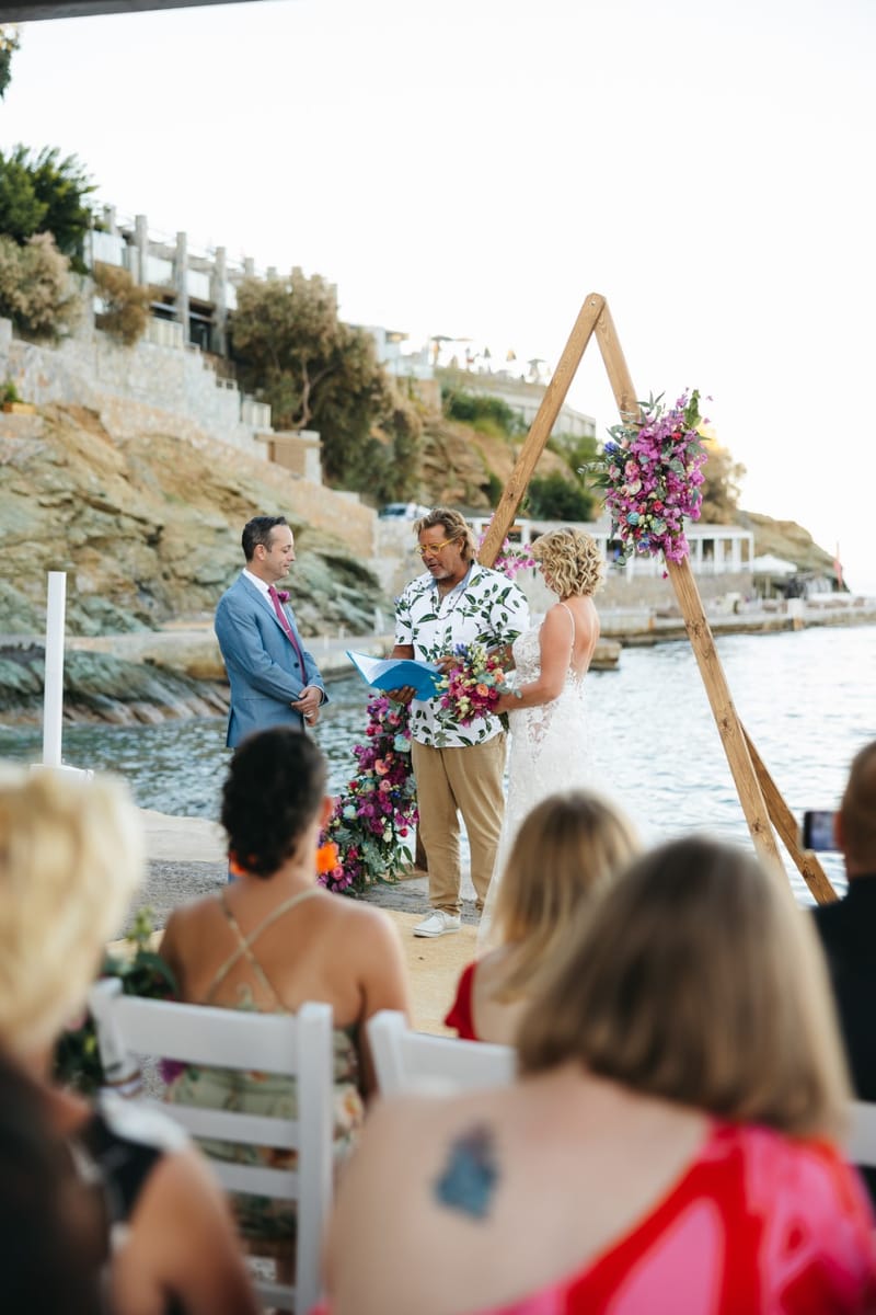 Gill & Nick Wedding in Agia Pelagia Crete