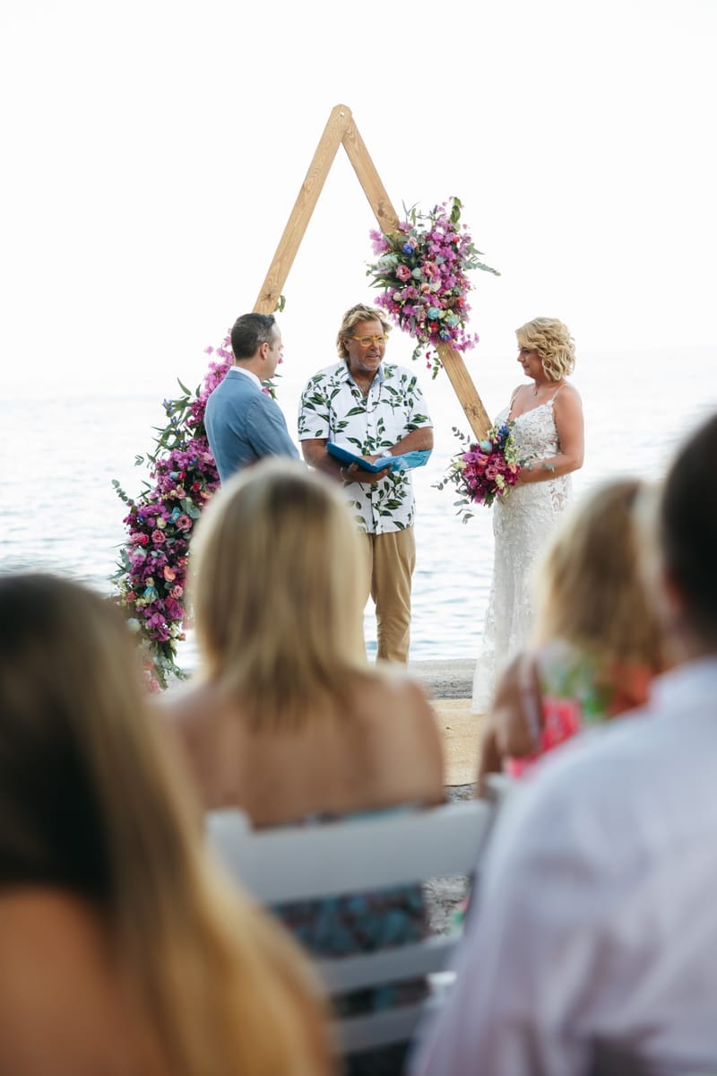 Gill & Nick Wedding in Agia Pelagia Crete