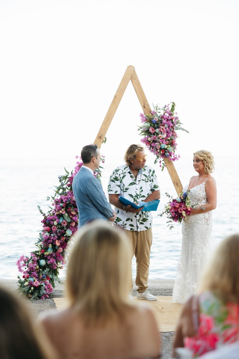 Gill & Nick Wedding in Agia Pelagia Crete