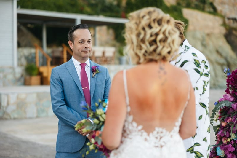 Gill & Nick Wedding in Agia Pelagia Crete