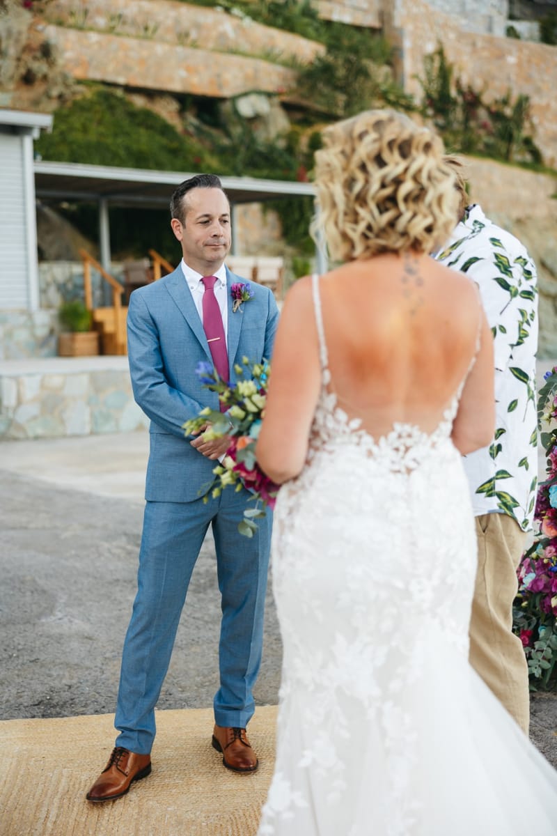 Gill & Nick Wedding in Agia Pelagia Crete