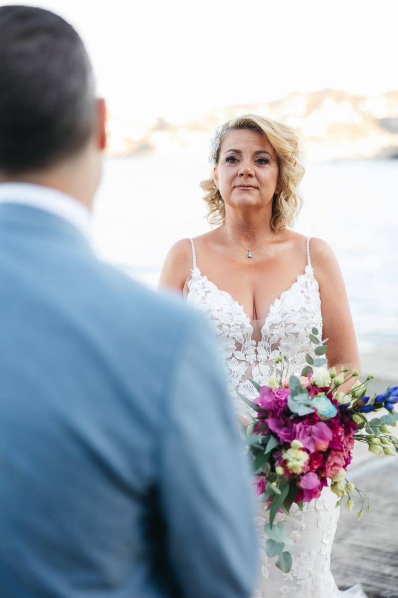 Gill & Nick Wedding in Agia Pelagia Crete