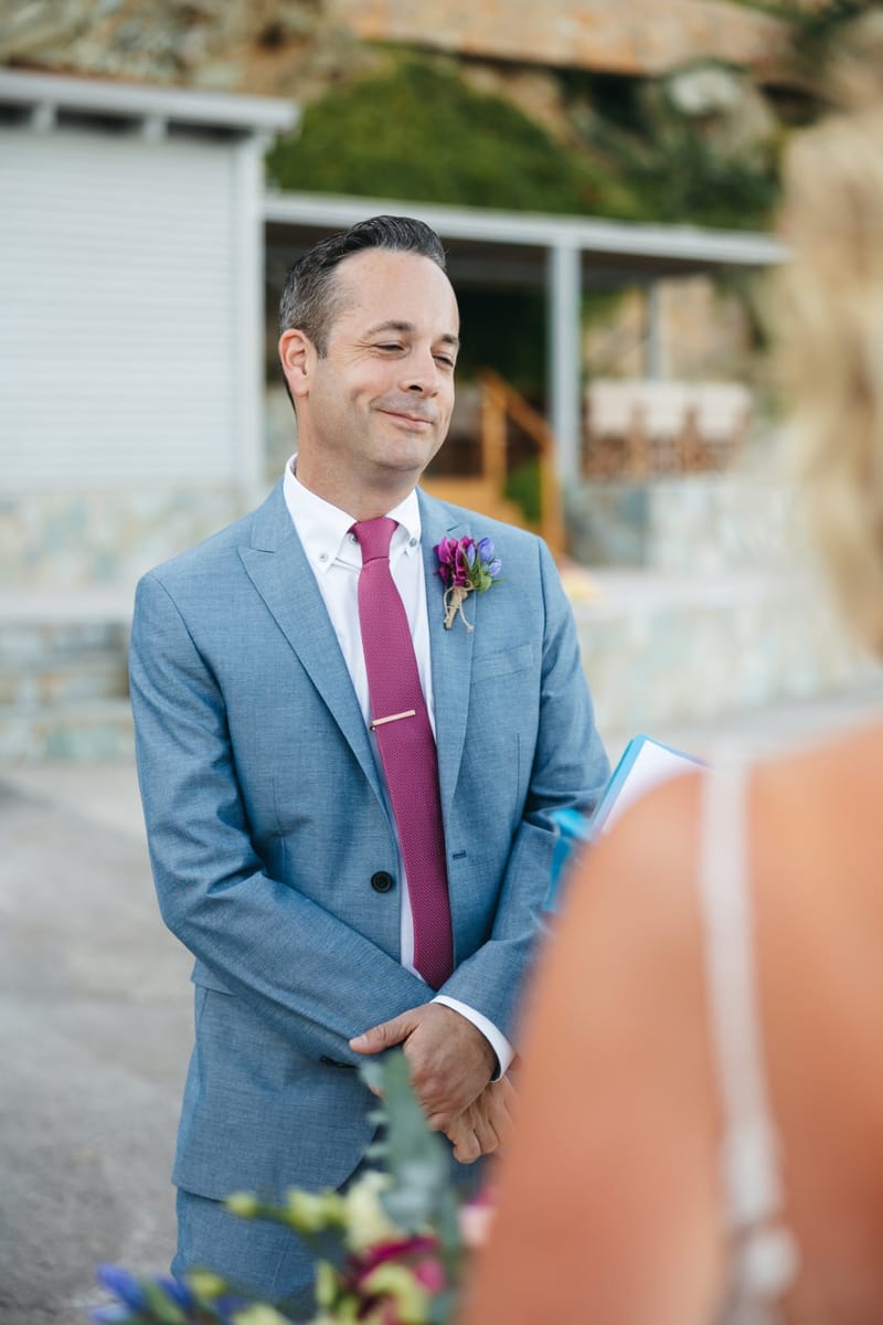 Gill & Nick Wedding in Agia Pelagia Crete