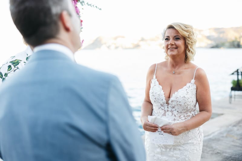 Gill & Nick Wedding in Agia Pelagia Crete