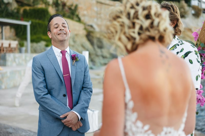 Gill & Nick Wedding in Agia Pelagia Crete