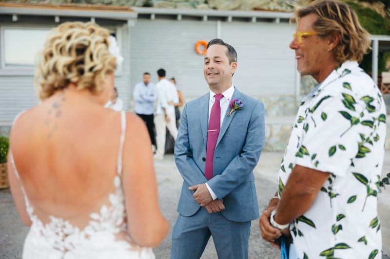 Gill & Nick Wedding in Agia Pelagia Crete