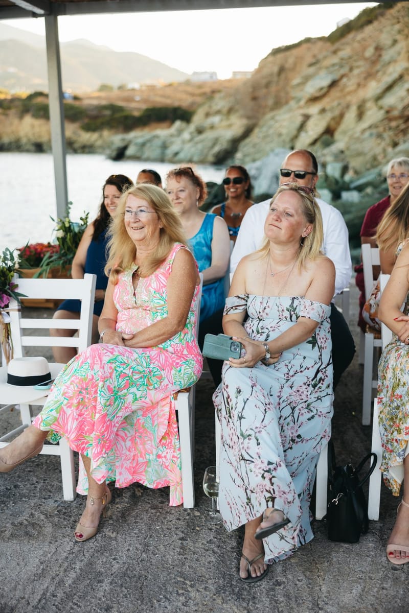 Gill & Nick Wedding in Agia Pelagia Crete