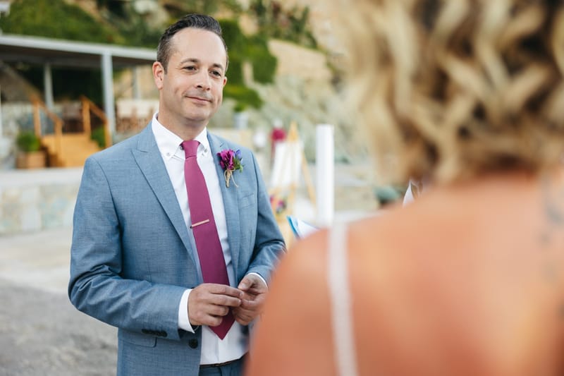 Gill & Nick Wedding in Agia Pelagia Crete