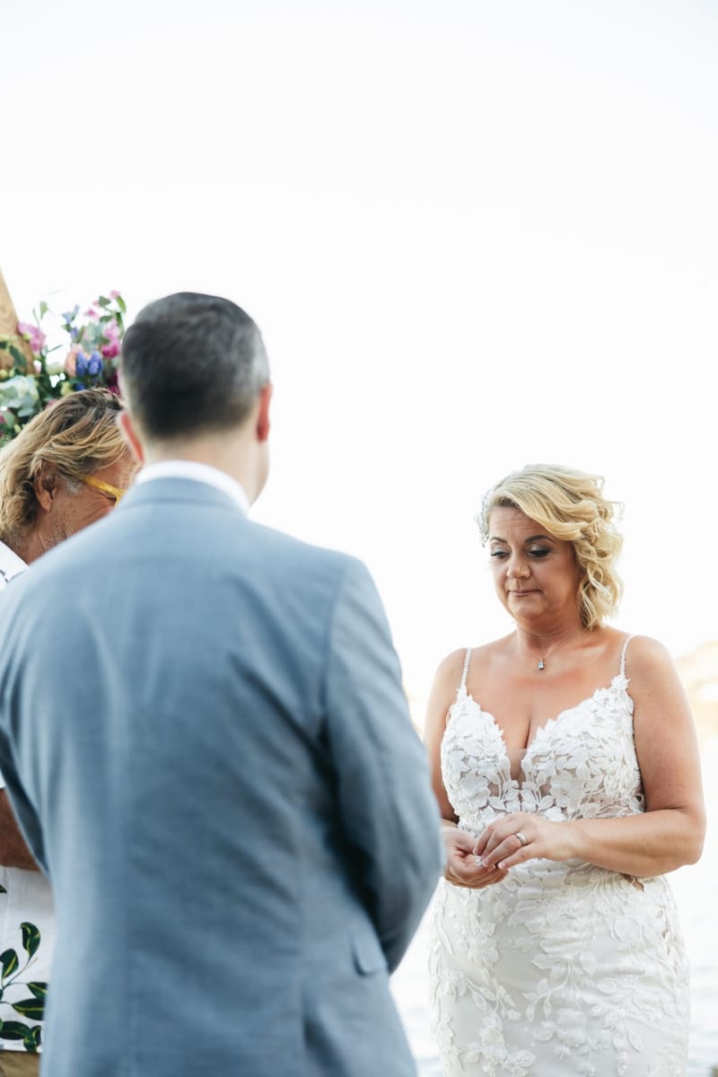 Gill & Nick Wedding in Agia Pelagia Crete