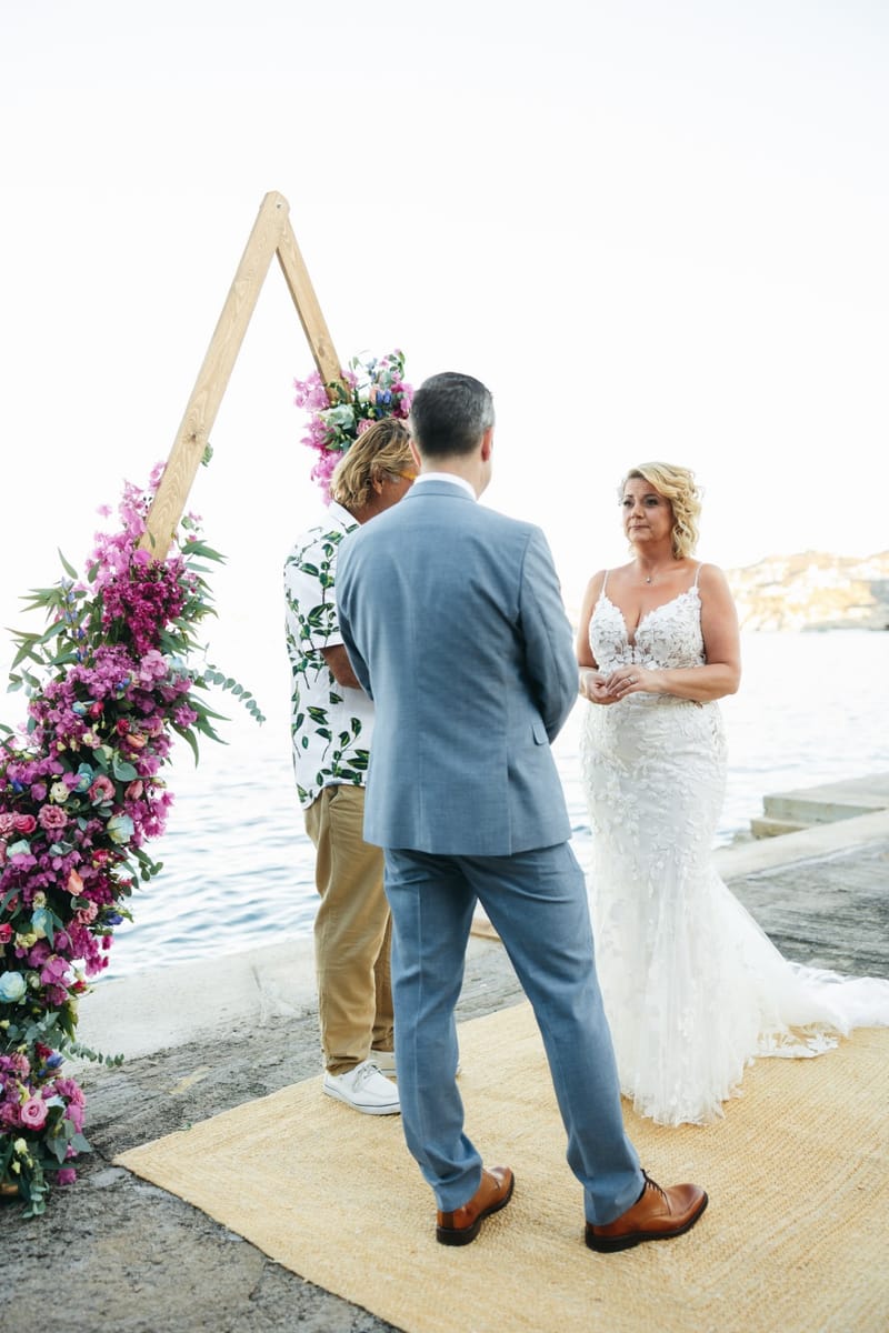 Gill & Nick Wedding in Agia Pelagia Crete