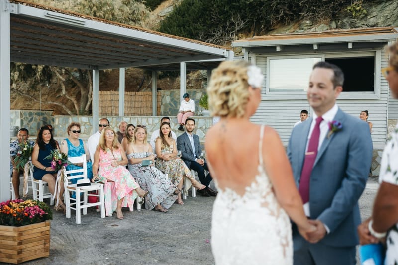 Gill & Nick Wedding in Agia Pelagia Crete
