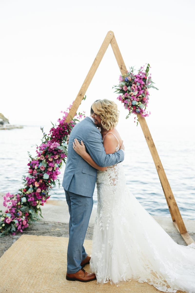 Gill & Nick Wedding in Agia Pelagia Crete