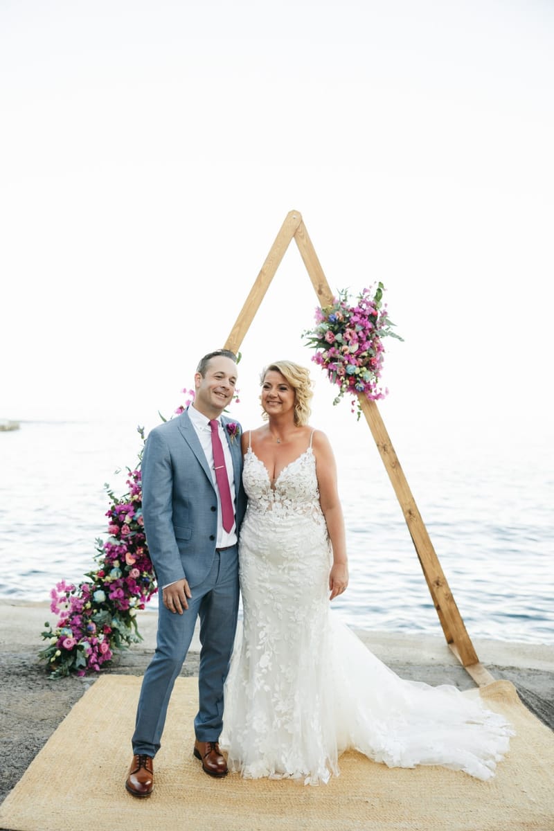 Gill & Nick Wedding in Agia Pelagia Crete
