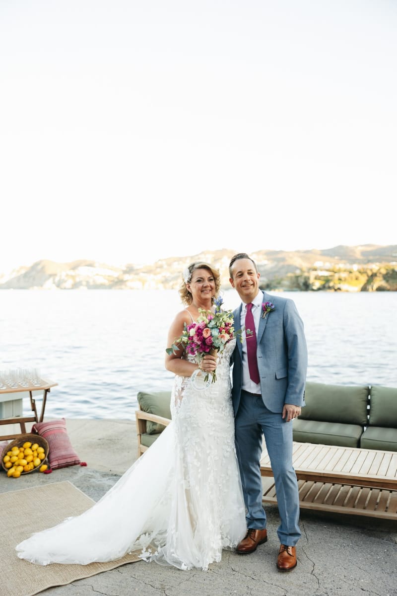 Gill & Nick Wedding in Agia Pelagia Crete