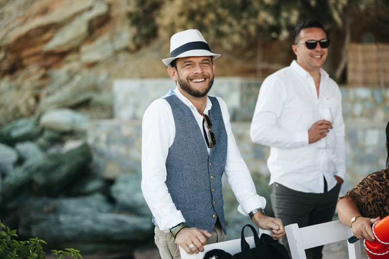 Gill & Nick Wedding in Agia Pelagia Crete
