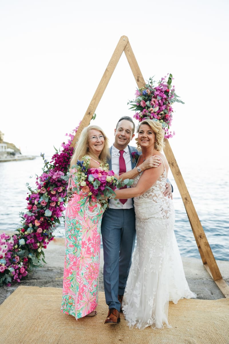 Gill & Nick Wedding in Agia Pelagia Crete