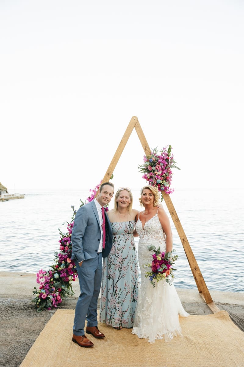 Gill & Nick Wedding in Agia Pelagia Crete