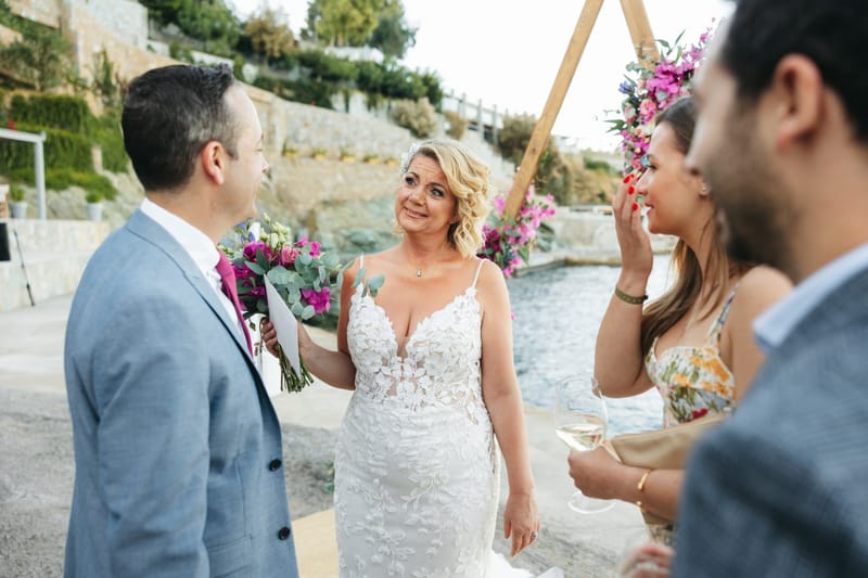 Gill & Nick Wedding in Agia Pelagia Crete