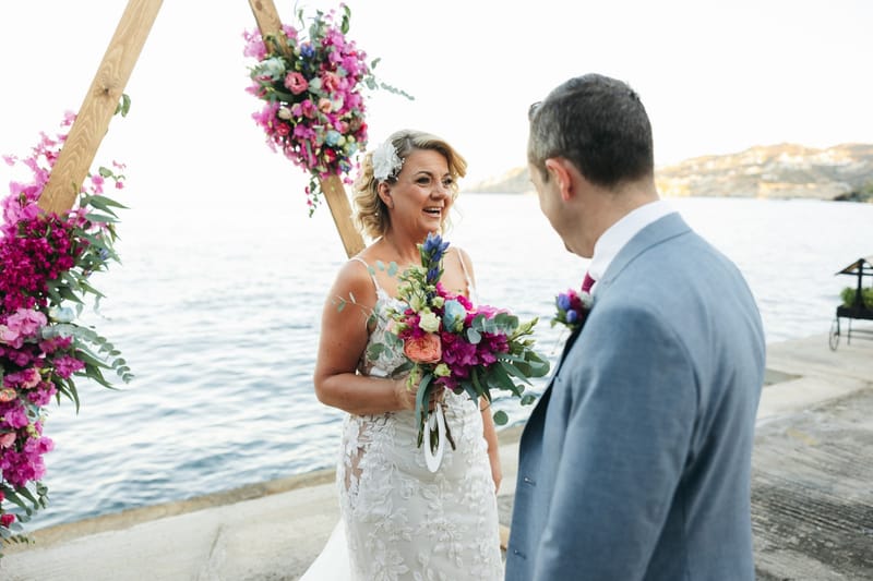 Gill & Nick Wedding in Agia Pelagia Crete