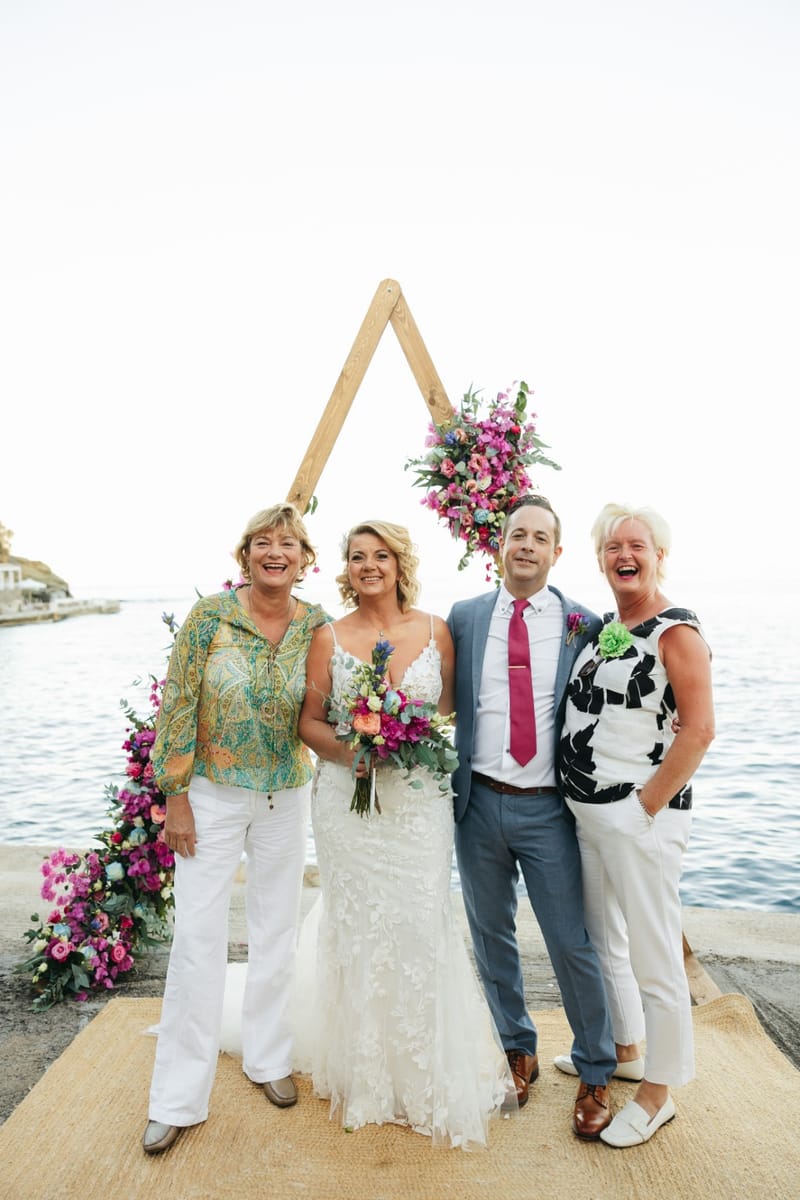 Gill & Nick Wedding in Agia Pelagia Crete