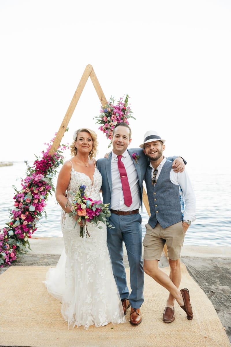 Gill & Nick Wedding in Agia Pelagia Crete