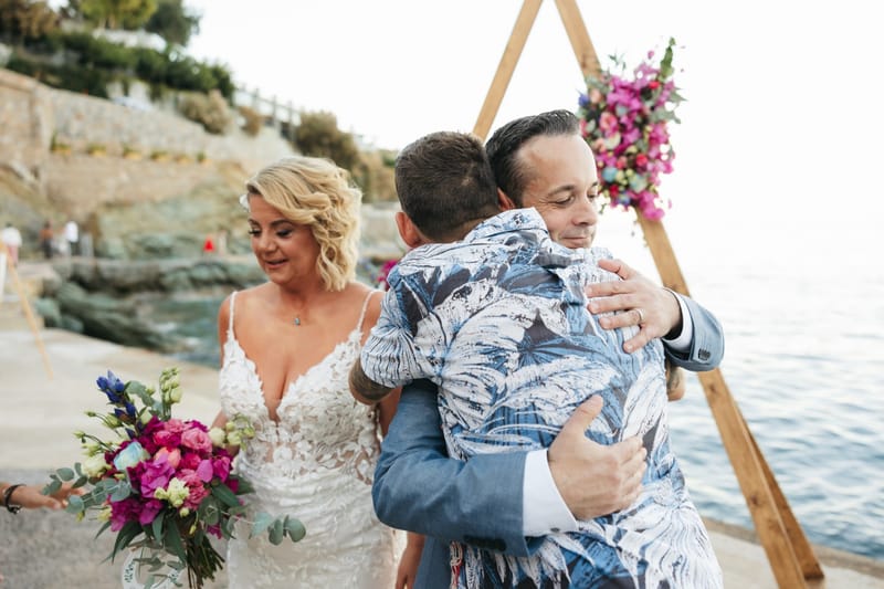 Gill & Nick Wedding in Agia Pelagia Crete