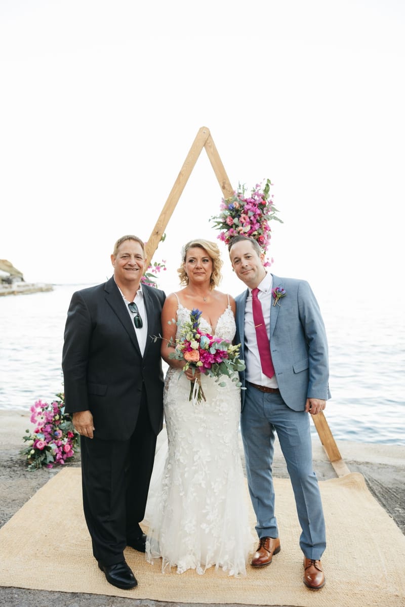 Gill & Nick Wedding in Agia Pelagia Crete