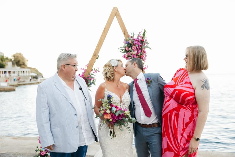 Gill & Nick Wedding in Agia Pelagia Crete