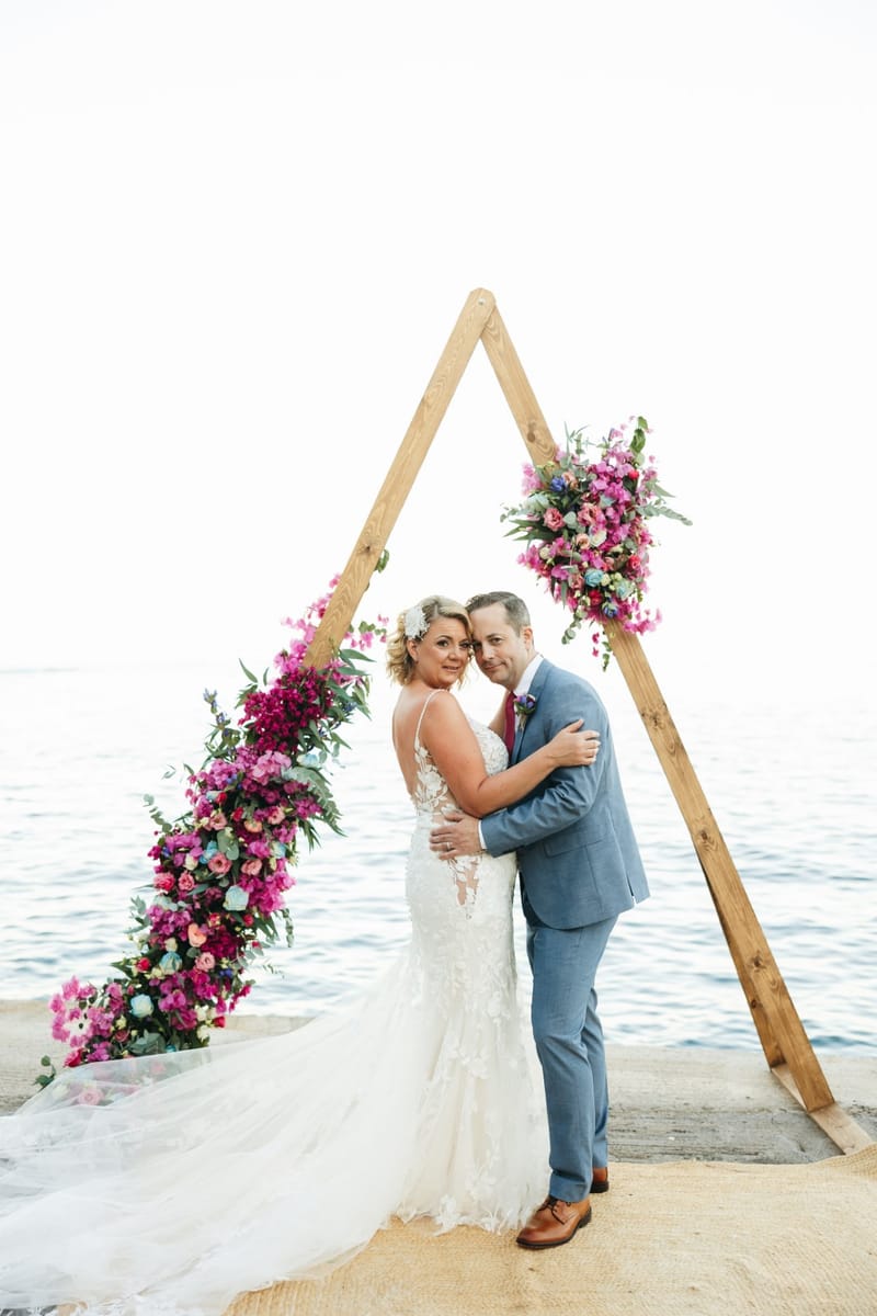 Gill & Nick Wedding in Agia Pelagia Crete