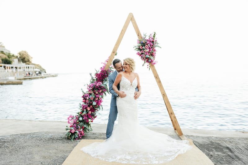 Gill & Nick Wedding in Agia Pelagia Crete