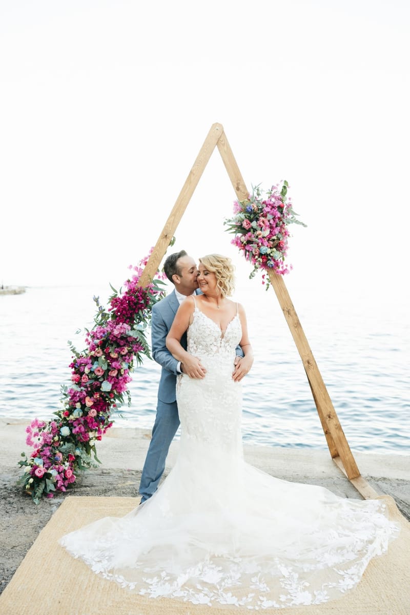 Gill & Nick Wedding in Agia Pelagia Crete