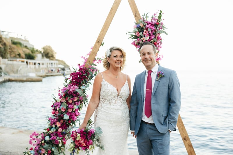 Gill & Nick Wedding in Agia Pelagia Crete