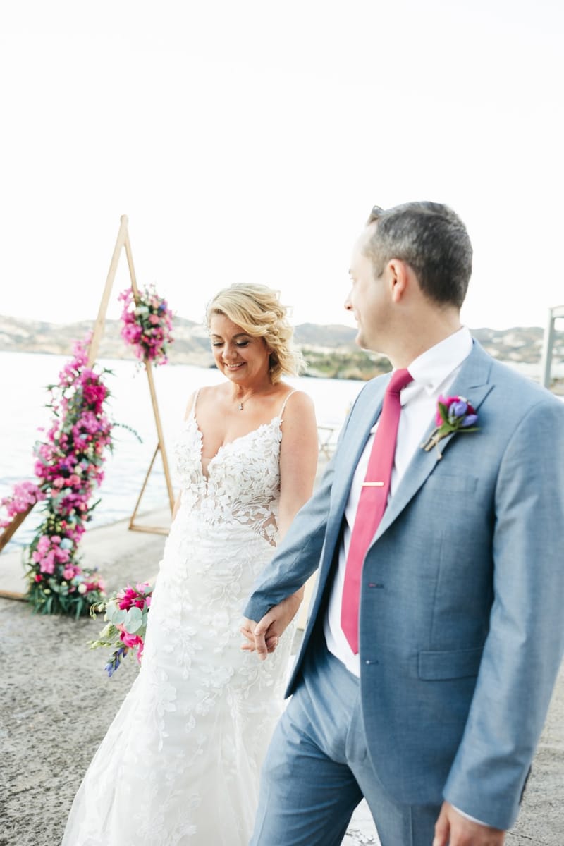 Gill & Nick Wedding in Agia Pelagia Crete