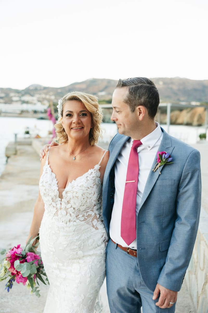 Gill & Nick Wedding in Agia Pelagia Crete