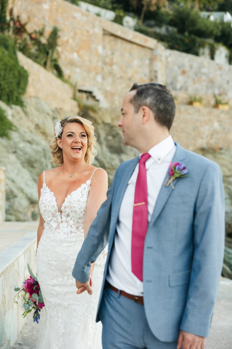 Gill & Nick Wedding in Agia Pelagia Crete