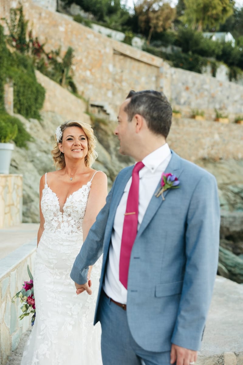 Gill & Nick Wedding in Agia Pelagia Crete