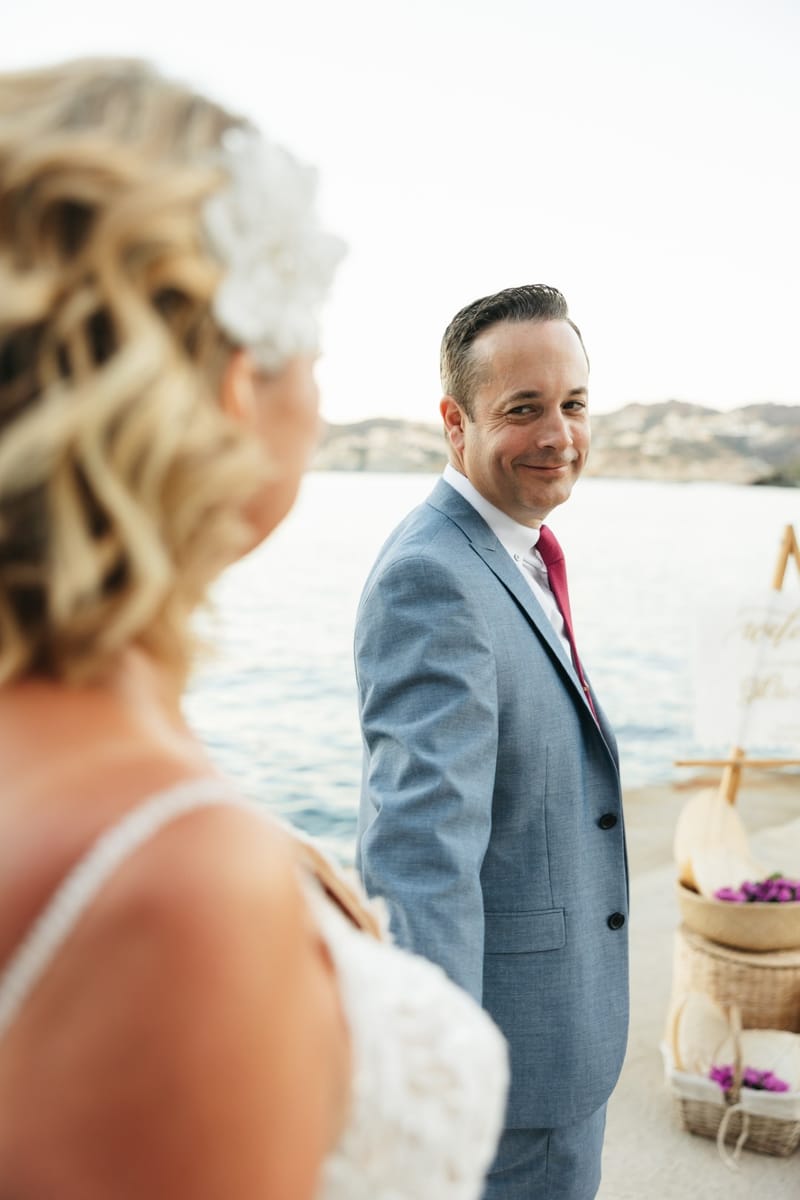 Gill & Nick Wedding in Agia Pelagia Crete