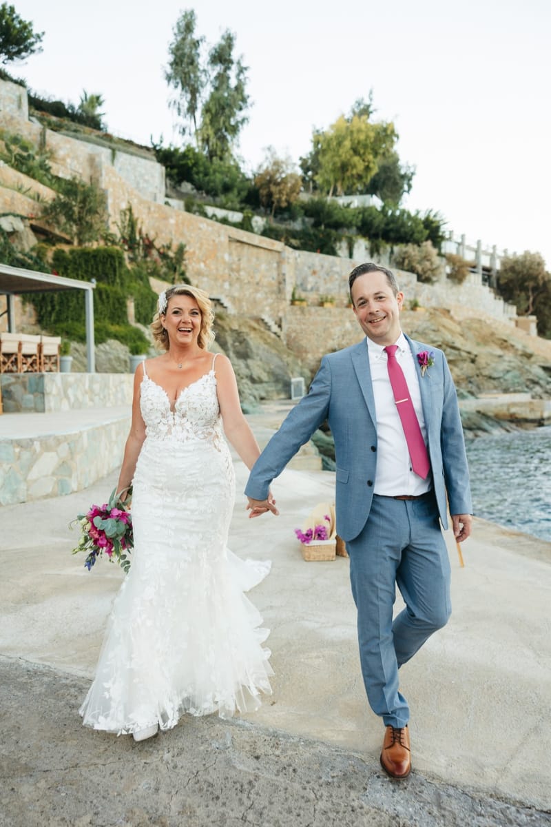 Gill & Nick Wedding in Agia Pelagia Crete