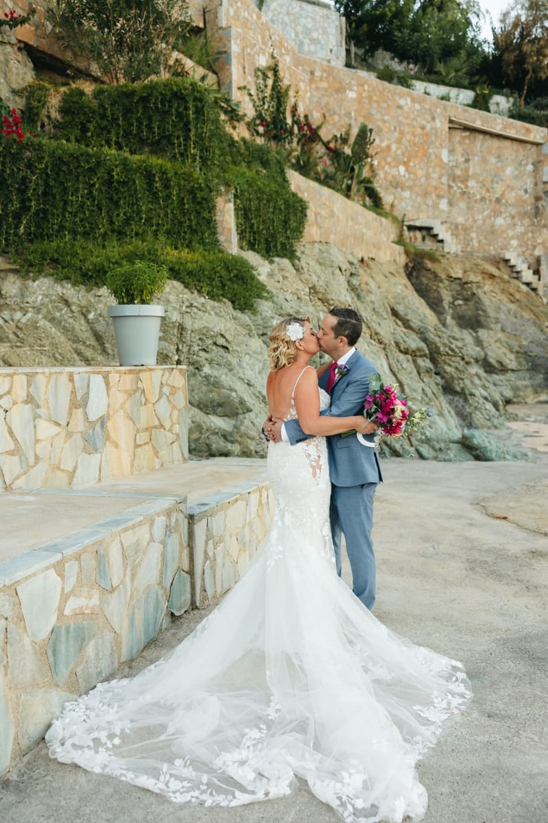 Gill & Nick Wedding in Agia Pelagia Crete