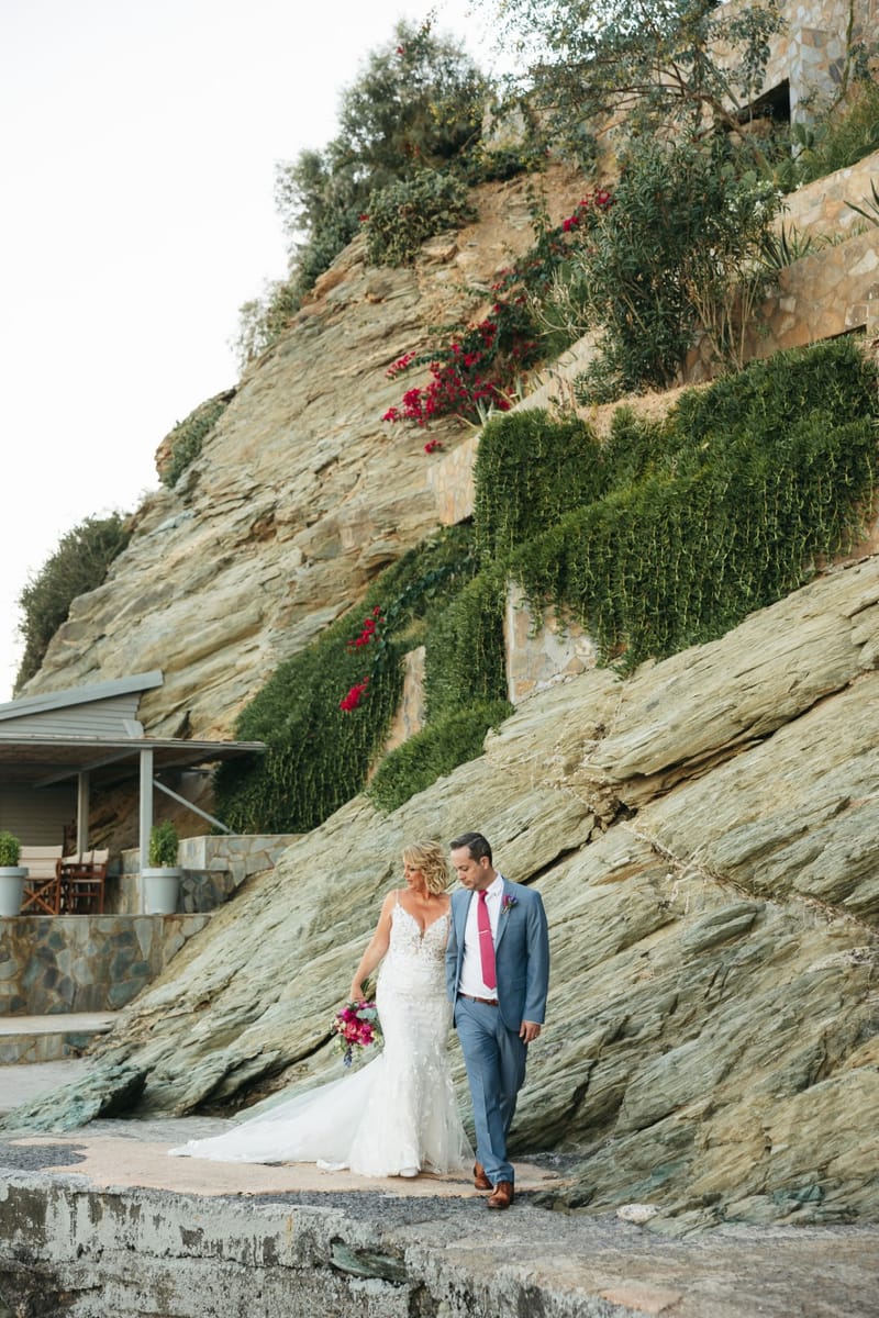 Gill & Nick Wedding in Agia Pelagia Crete