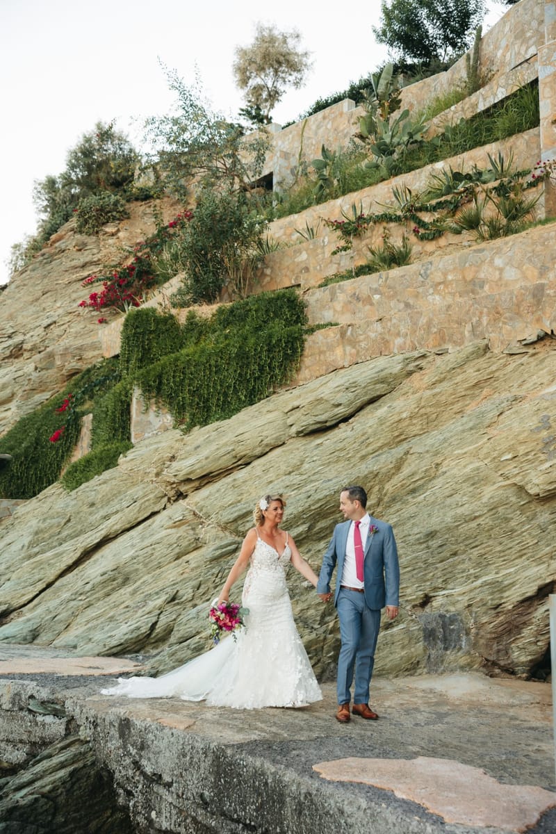 Gill & Nick Wedding in Agia Pelagia Crete