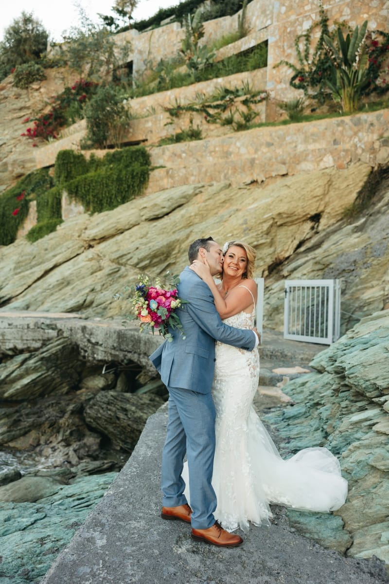 Gill & Nick Wedding in Agia Pelagia Crete