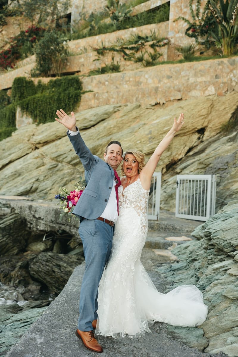 Gill & Nick Wedding in Agia Pelagia Crete