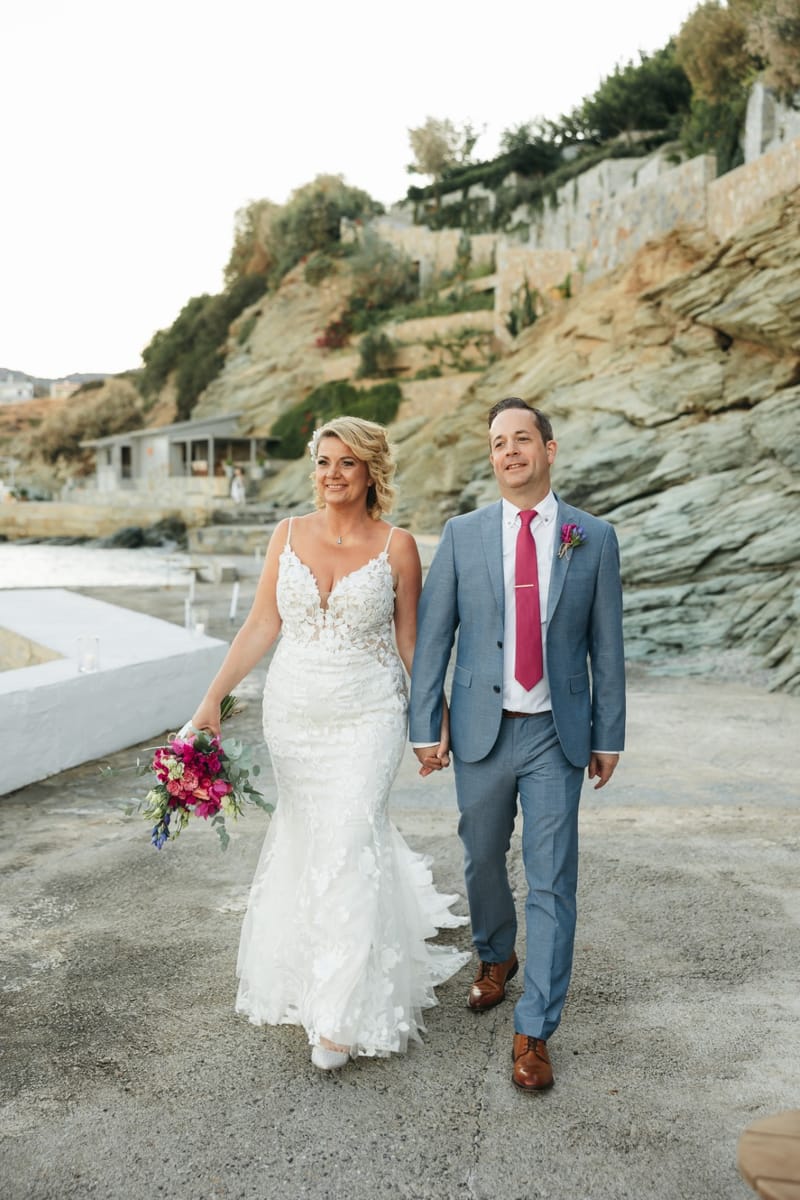 Gill & Nick Wedding in Agia Pelagia Crete