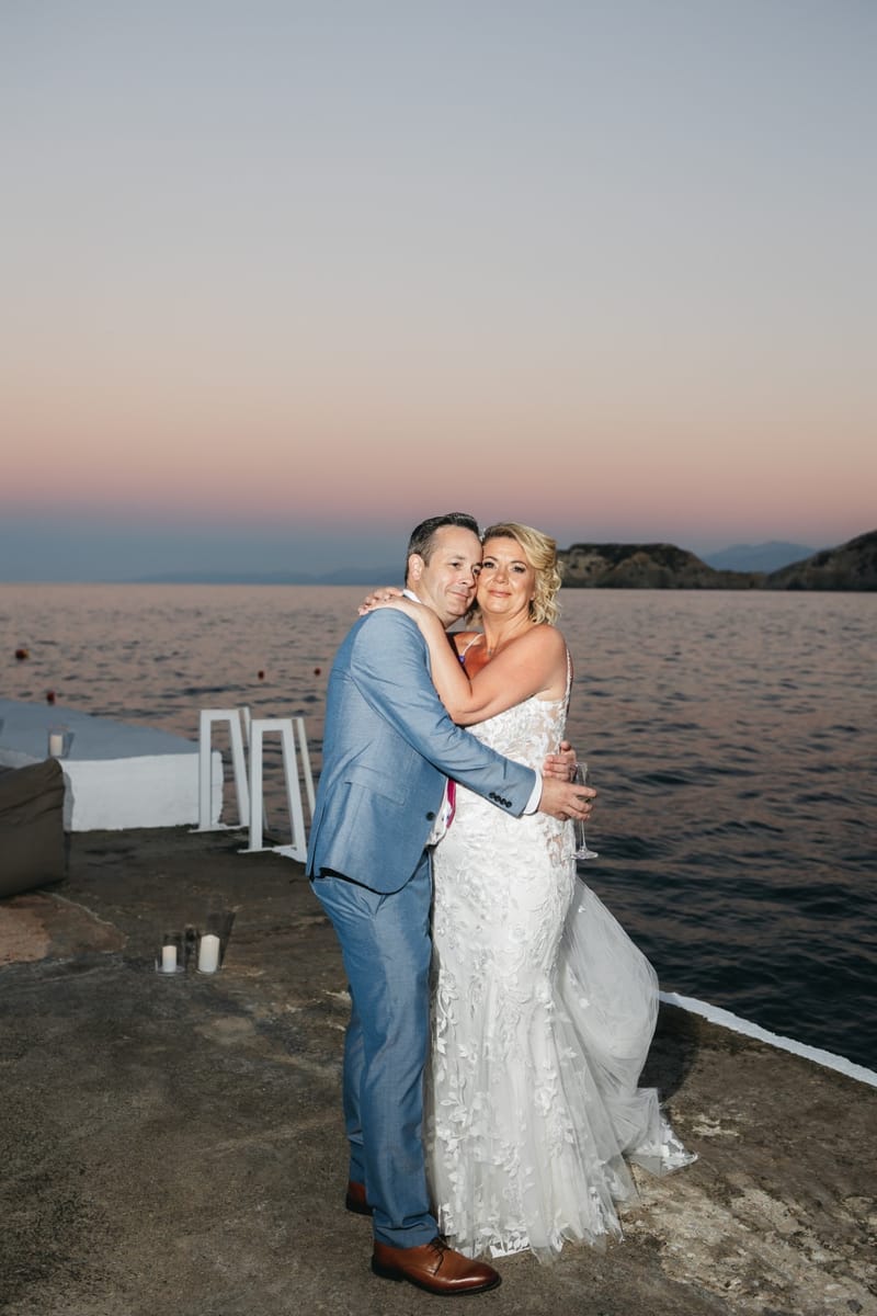 Gill & Nick Wedding in Agia Pelagia Crete