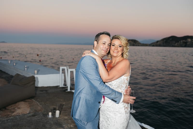 Gill & Nick Wedding in Agia Pelagia Crete